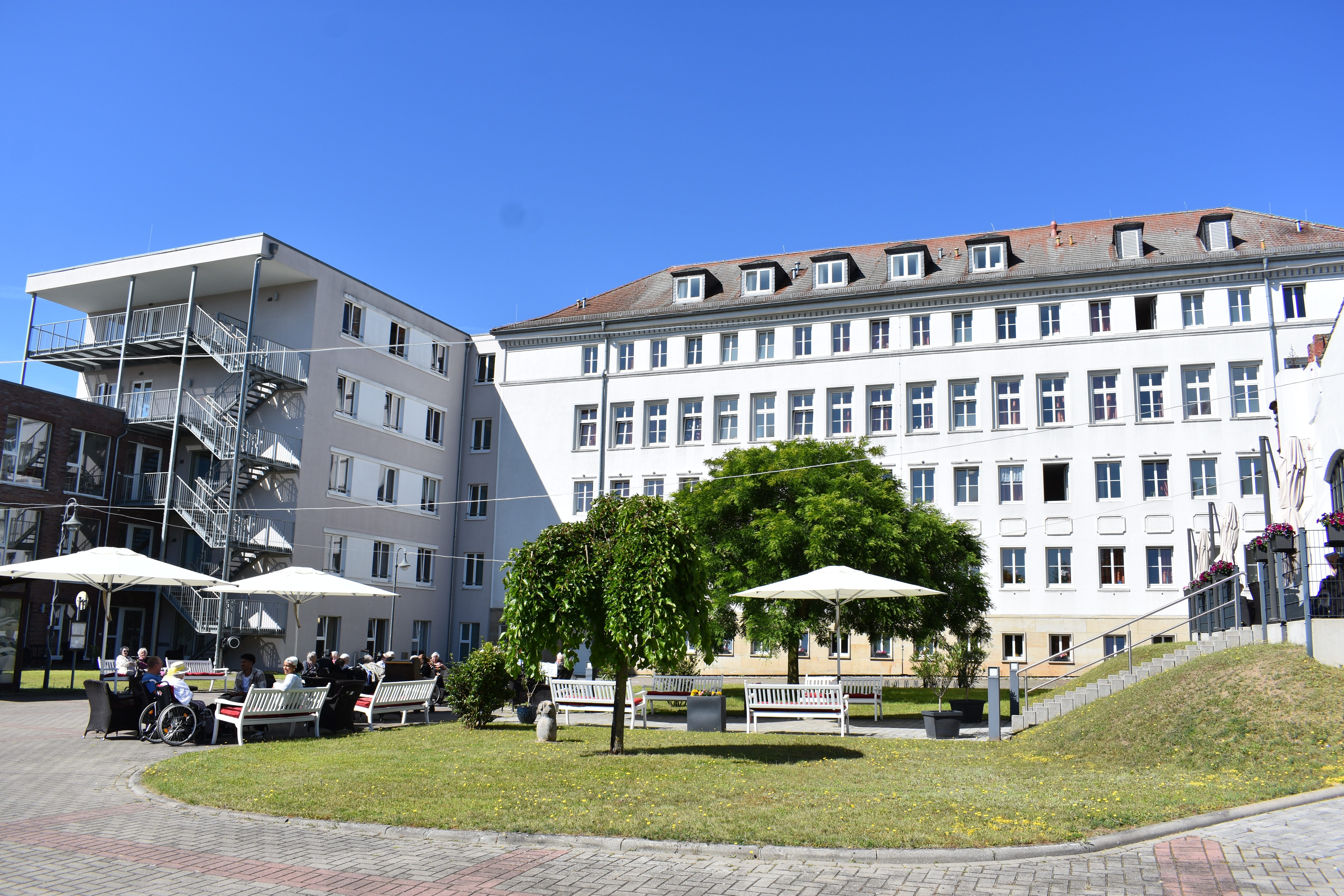 Außenansicht Innenhof